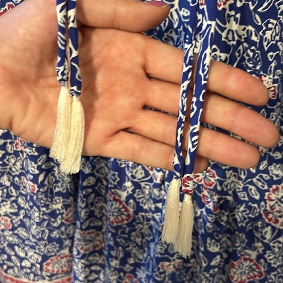 NATALIE MARTIN 100% Silk Rare Floral Print BOHO Summer Stevie Dress Size XS - Picture 10 of 12